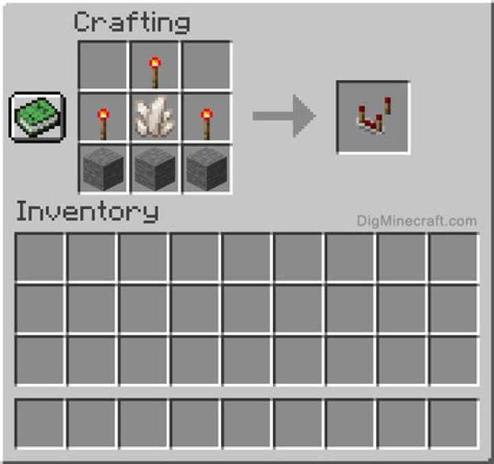 How to make a redstone comparator in minecraft