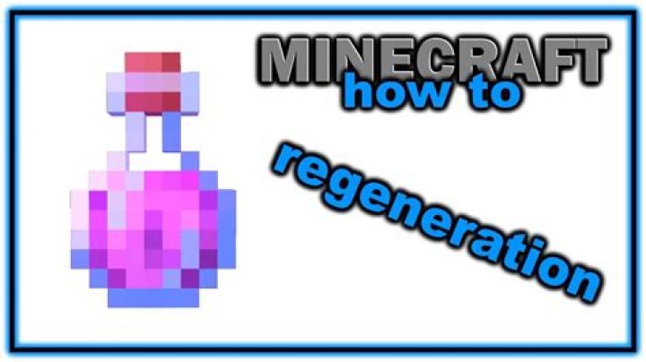 How to make a regeneration potion in minecraft