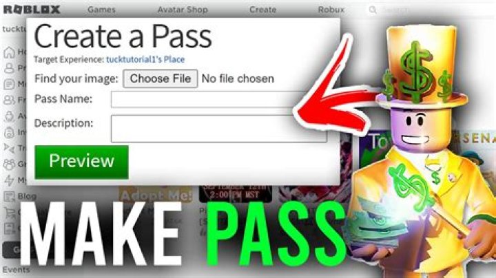 How to make a roblox gamepass
