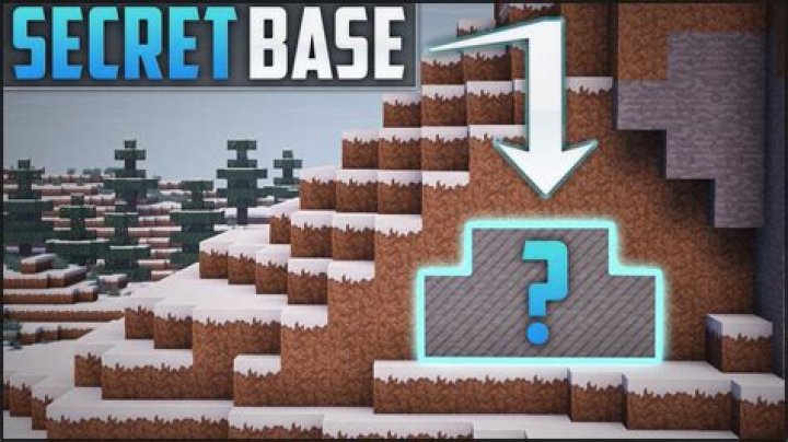 How to make a secret base in minecraft