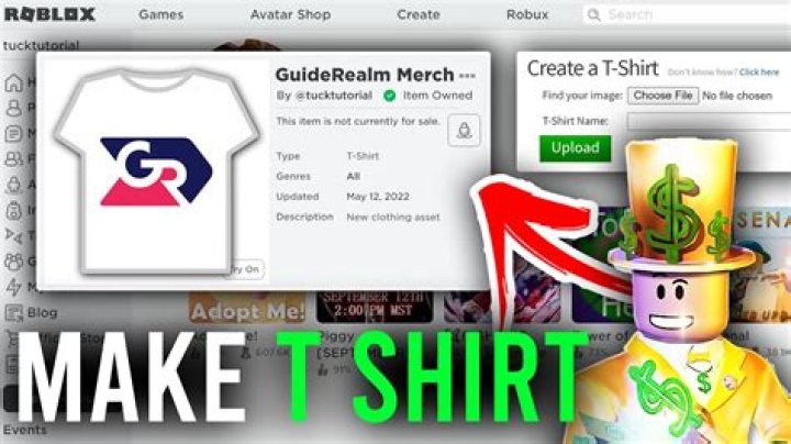 How to make a shirt on roblox without premium 2020