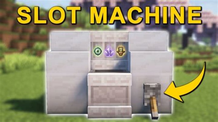 How to make a slot machine in minecraft