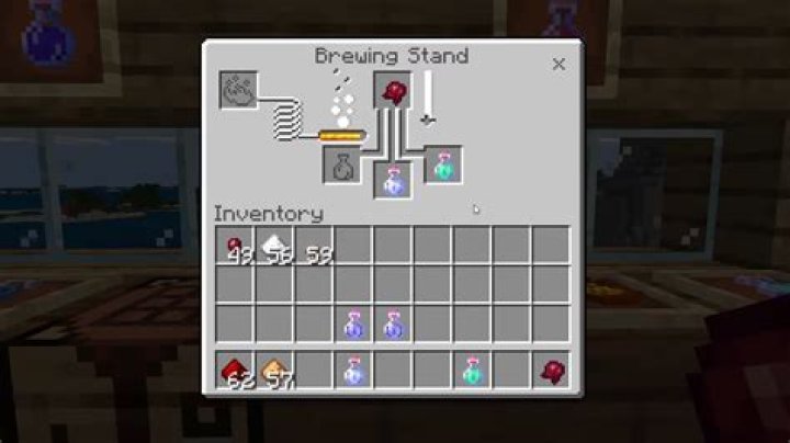 How to make a slowness potion in minecraft