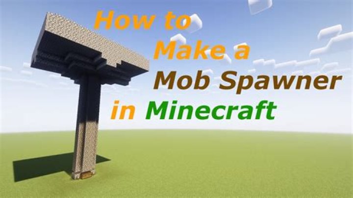 How to make a spawner in minecraft survival