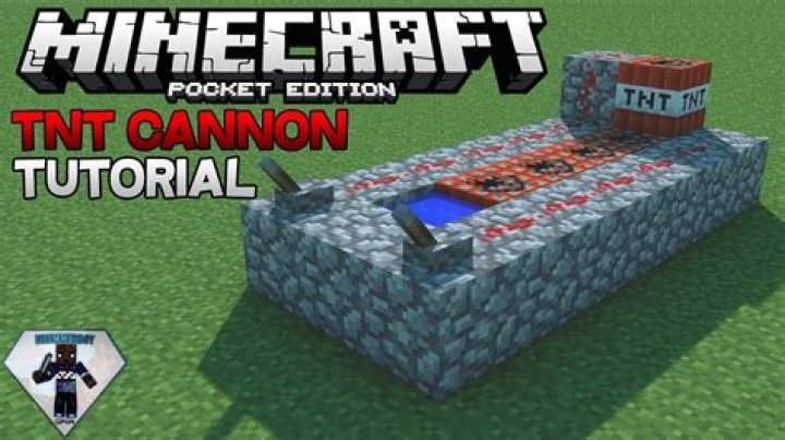 How to make a tnt cannon in minecraft