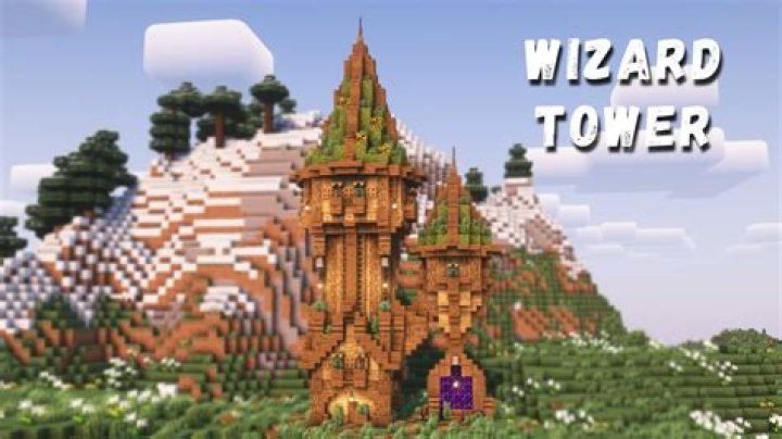 How to make a wizard tower in minecraft