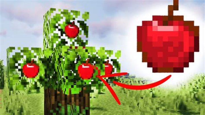 How to make an apple tree in minecraft
