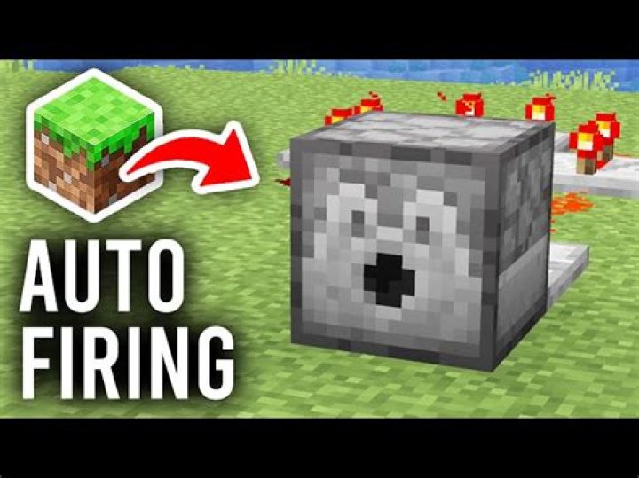 How to make an automatic dispenser in minecraft
