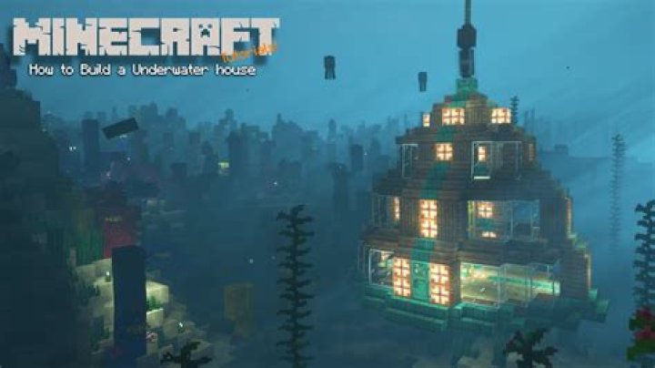 How to make an underwater house in minecraft