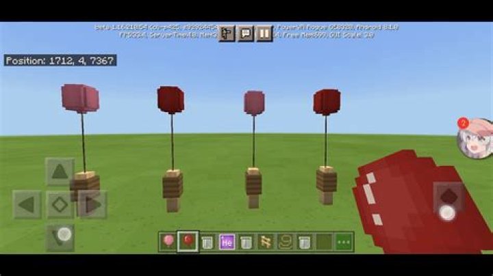 How to make balloons in minecraft education edition