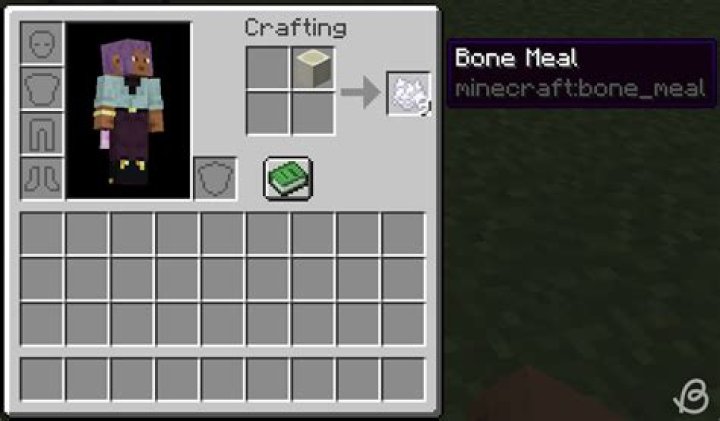 How to make bonemeal on minecraft
