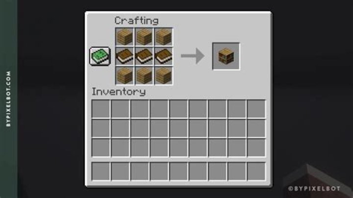 How to make bookcase minecraft