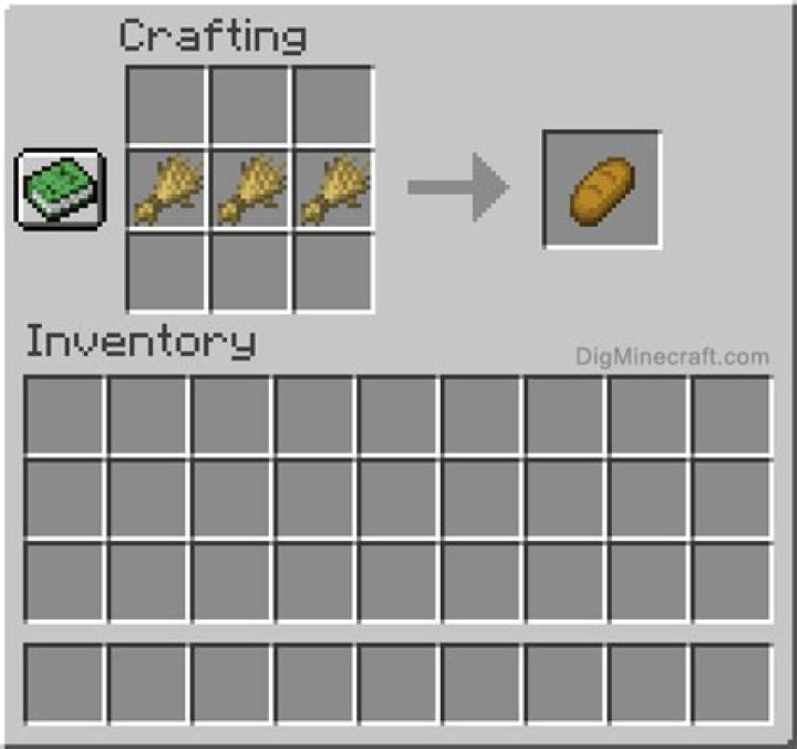 How to make bread in minecraft