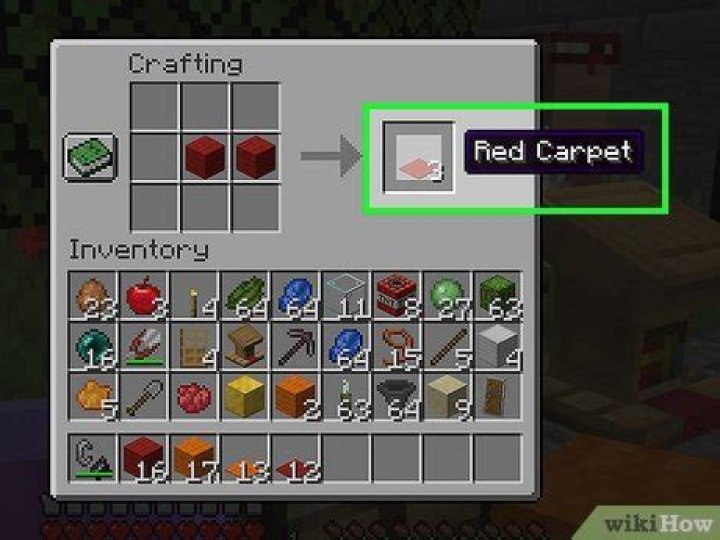 How to make carpet minecraft