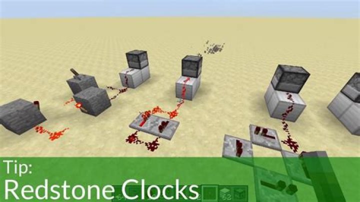 How to make clock minecraft