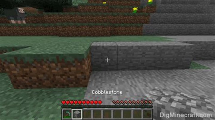 How to make cobblestone minecraft