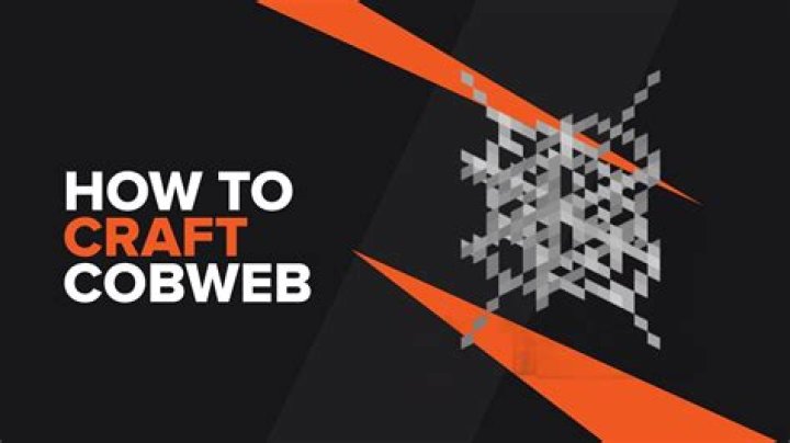 How to make cobweb in minecraft