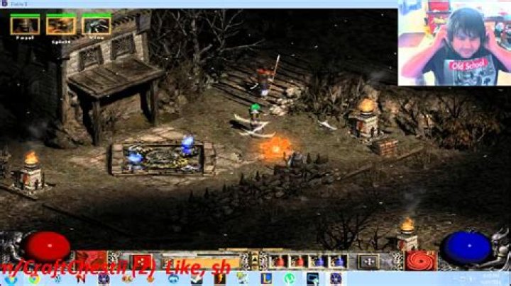 How to make diablo 2 full screen