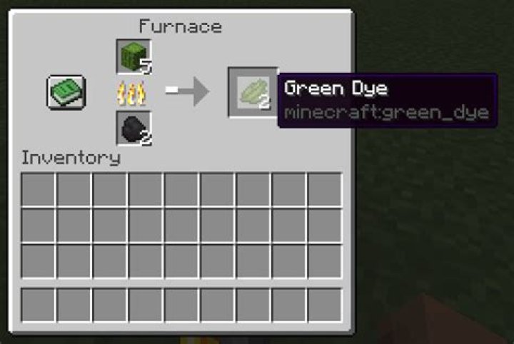 How to make green dye minecraft
