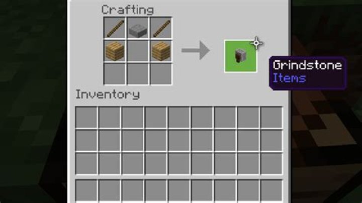 How to make grindstone minecraft
