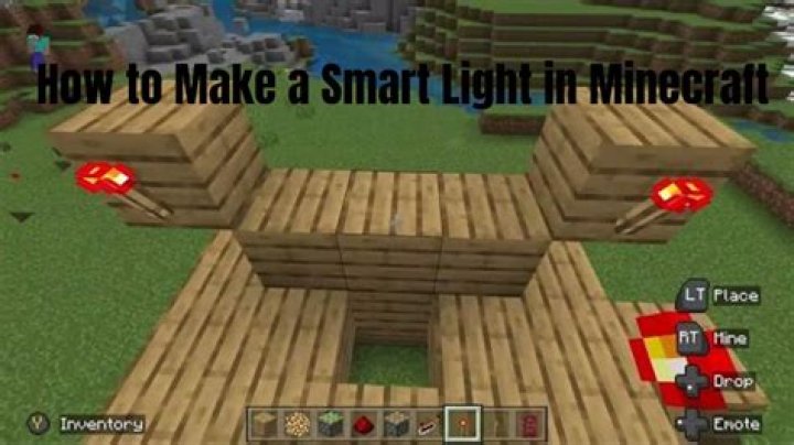 How to make light in minecraft