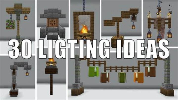 How to make light minecraft