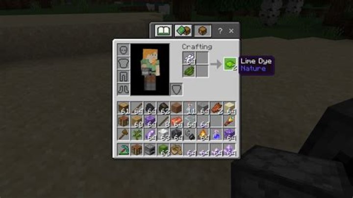 How to make lime green dye in minecraft