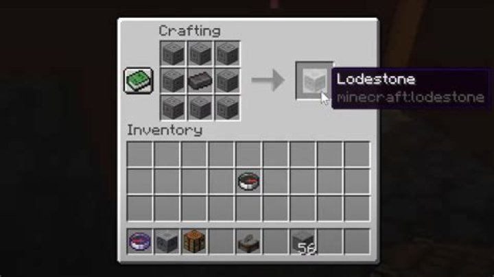 How to make lodestone minecraft