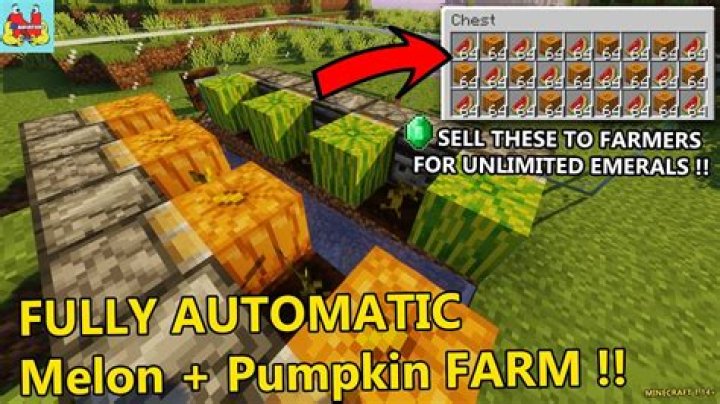 How to make melon farm minecraft
