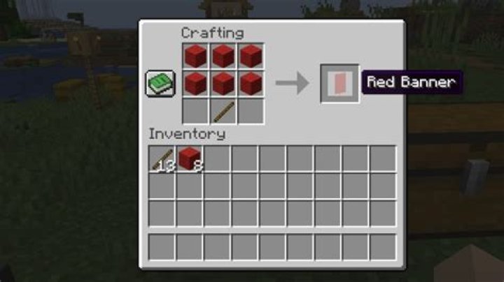 How to make minecraft banner