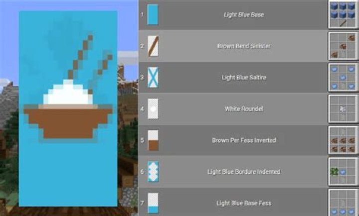 How to make minecraft banners