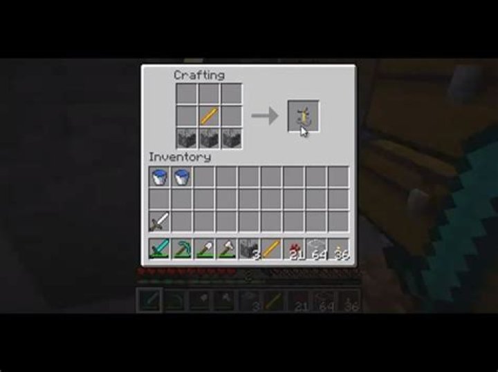 How to make minecraft brewing stand