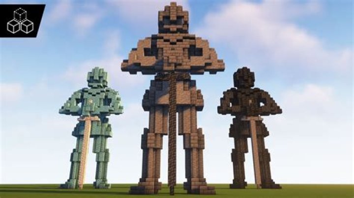 How to make minecraft statues