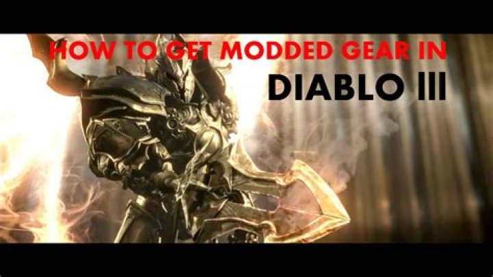 How to make modded gear diablo 3