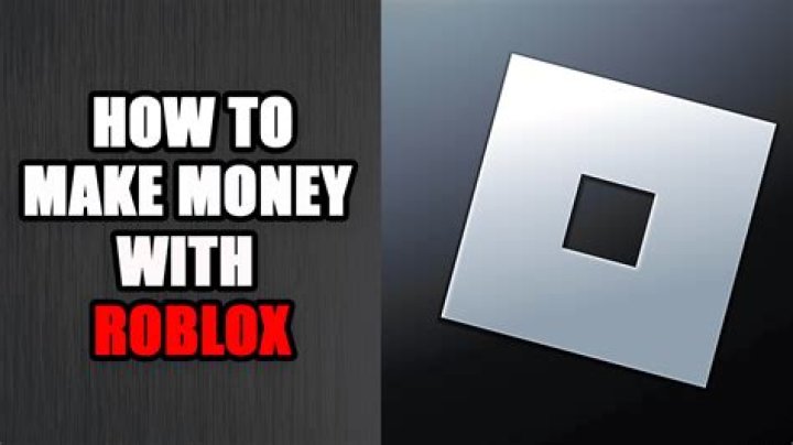 How to make money with roblox