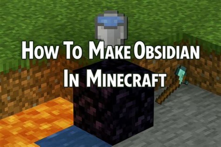 How to make obsidian minecraft 1.18