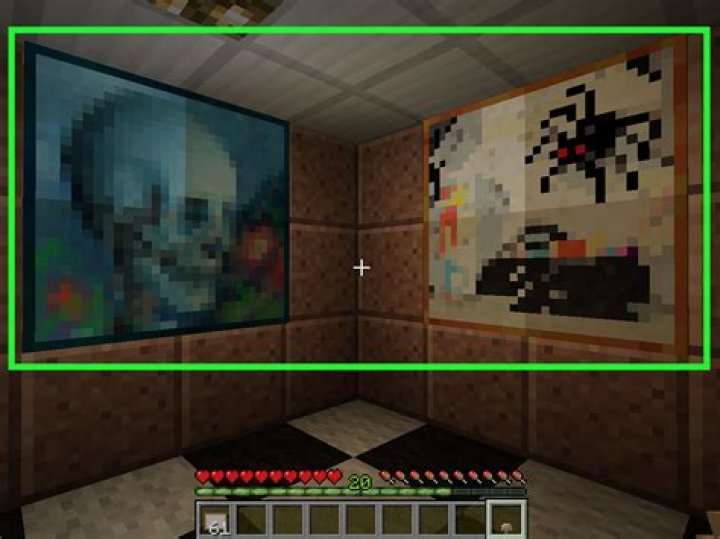 How to make painting minecraft