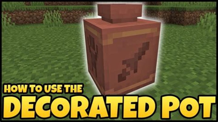 How to make pots minecraft
