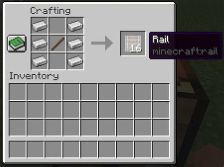 How to make rails minecraft