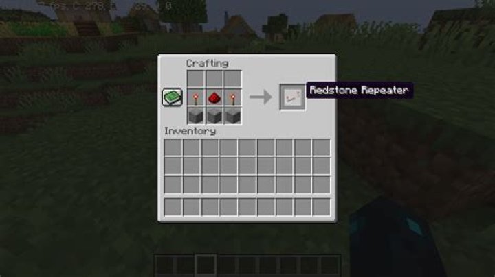 How to make repeater minecraft