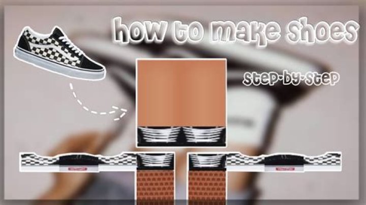 How to make roblox shoes