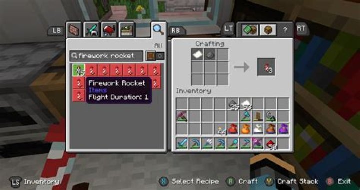 How to make rockets minecraft