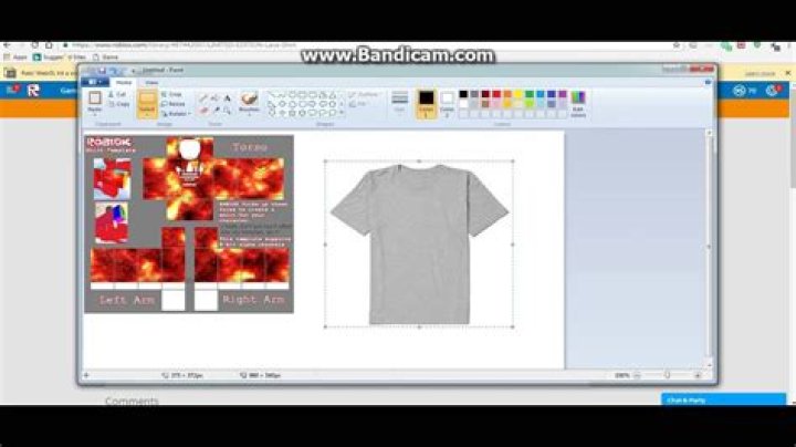 How to make shirts on roblox without bc