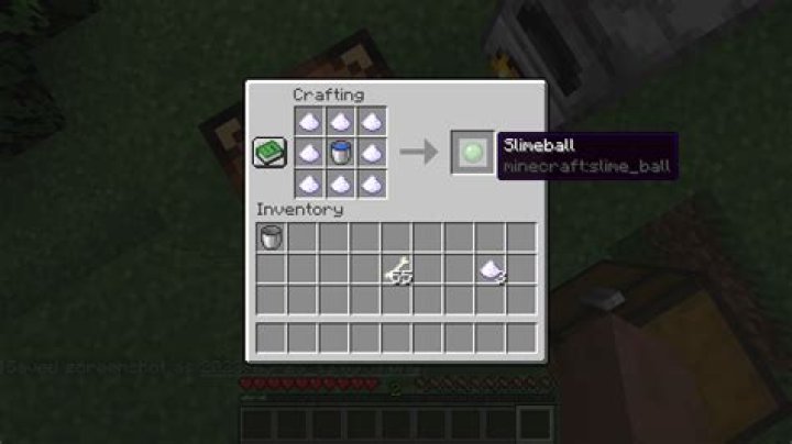 How to make slime in minecraft