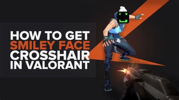 How to make smiley face crosshair valorant