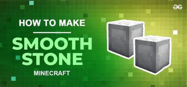 How to make smooth stone in minecraft 1.14
