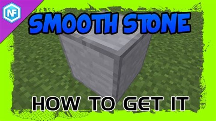 How to make smooth stone in minecraft 2020