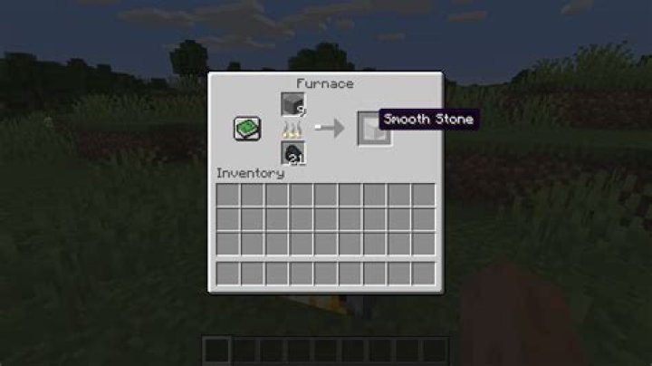 How to make smooth stone slab in minecraft
