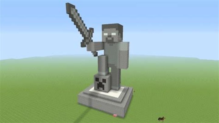 How to make statues in minecraft