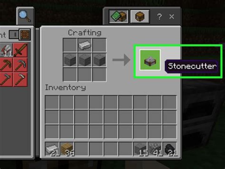 How to make stonecutter minecraft